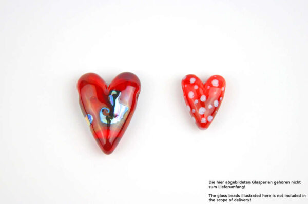 bead press heart lampwok