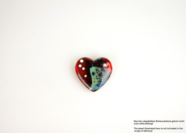 bead press heart lampwok