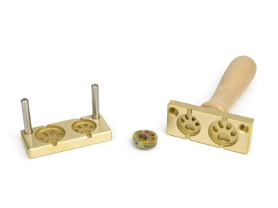 Lampwork tool bead press paw