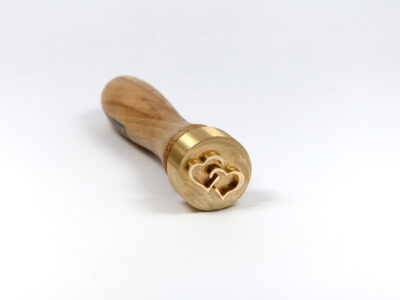 Stamp brass symbols lampwork tool