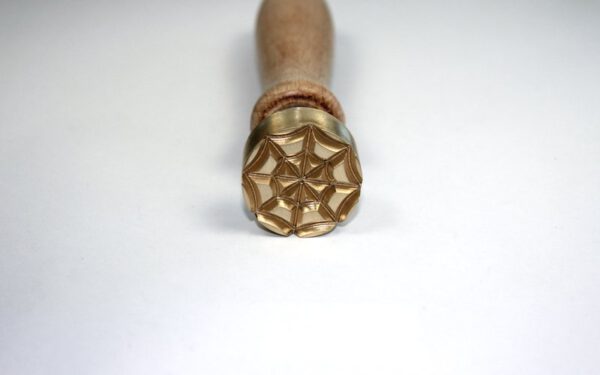 Stamp brass symbols lampwork tool