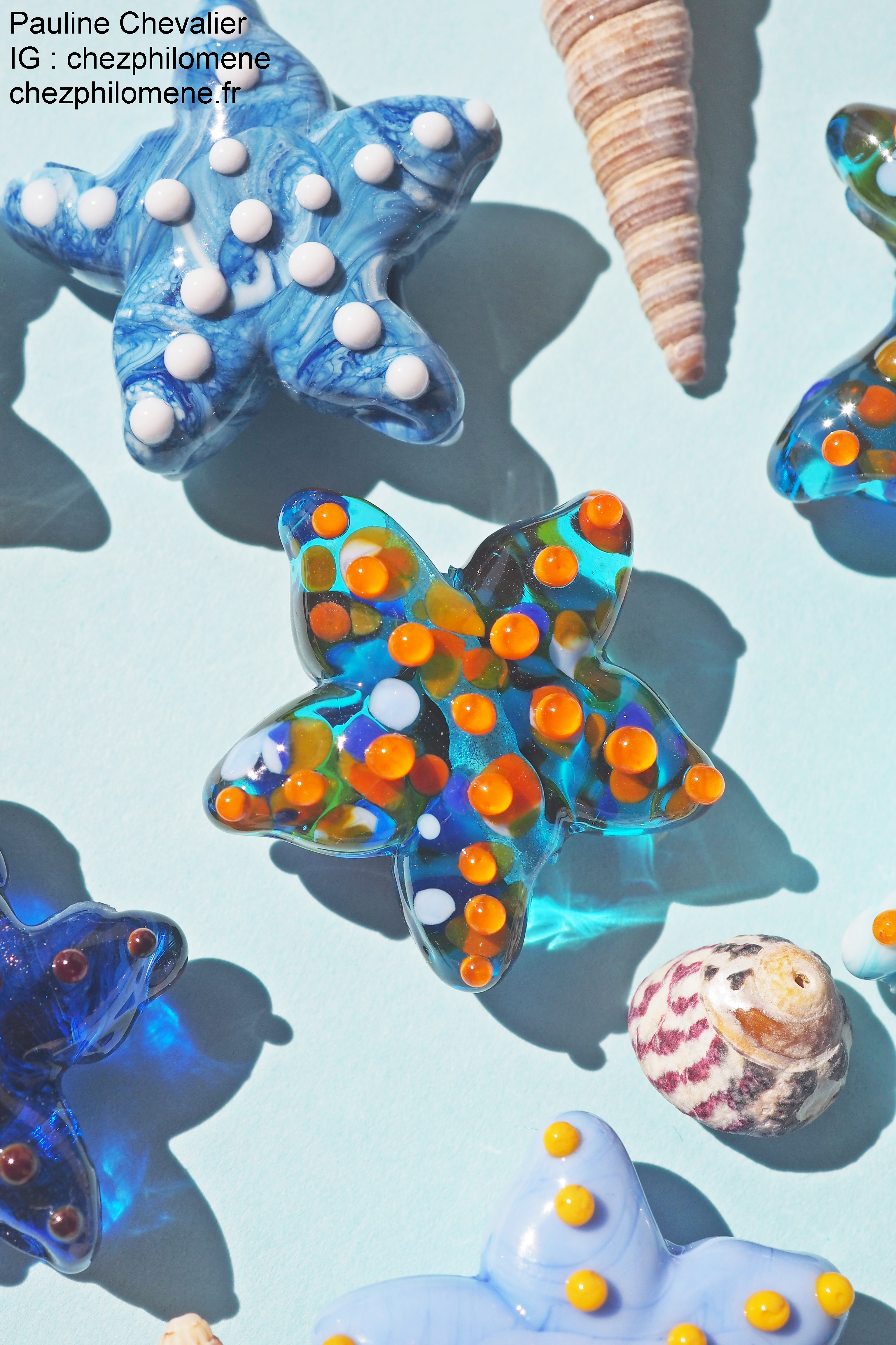 Perlenpresse für Blumenformen / Seestern, Modell Nr. 2 – Bild 2