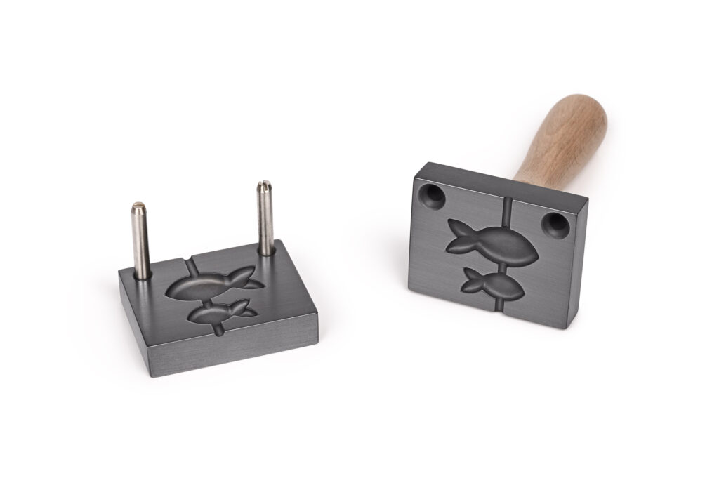 lampwork tool bead press fisch