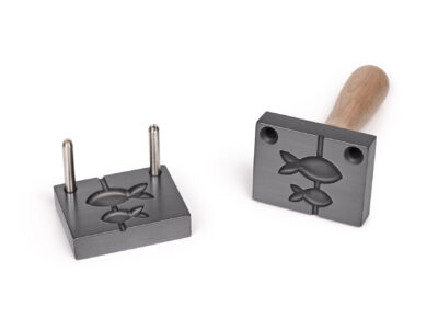 lampwork tool bead press fisch