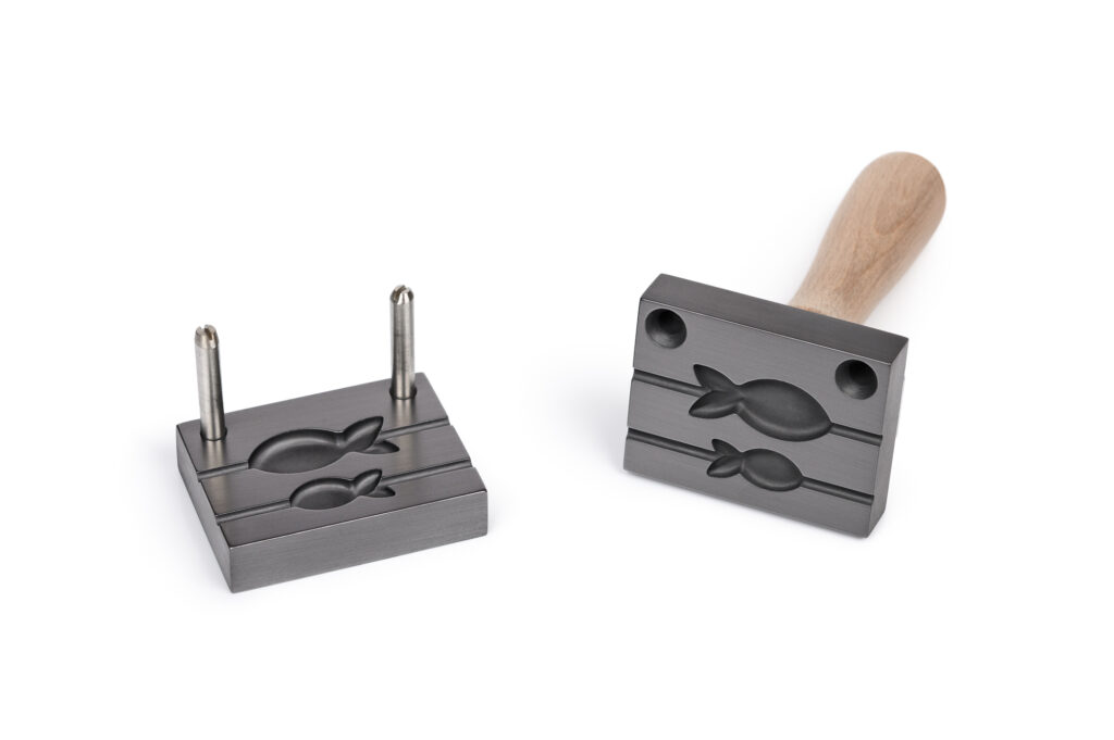 lampwork tool bead press fish